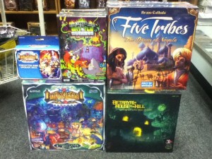 Wide selection of board games