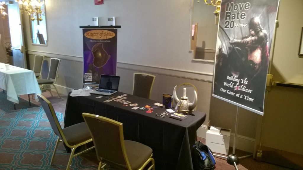 Kickstarter project Master of Spies at Total Con 2016