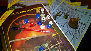 Dungeons & Dragons RPG games