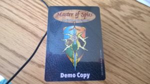 Master of Spies Card game